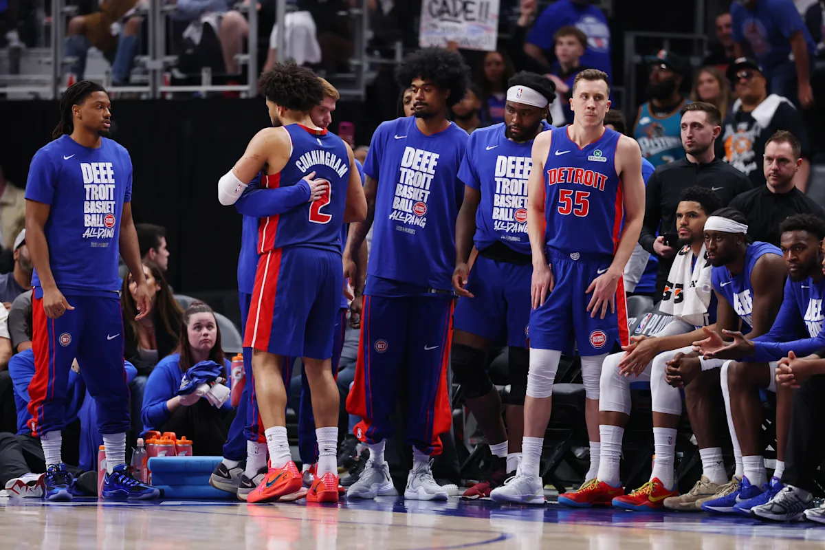Pistons' refusal to swing Massive culminates with embarrassing Game 7 loss at Hometown soil making waves