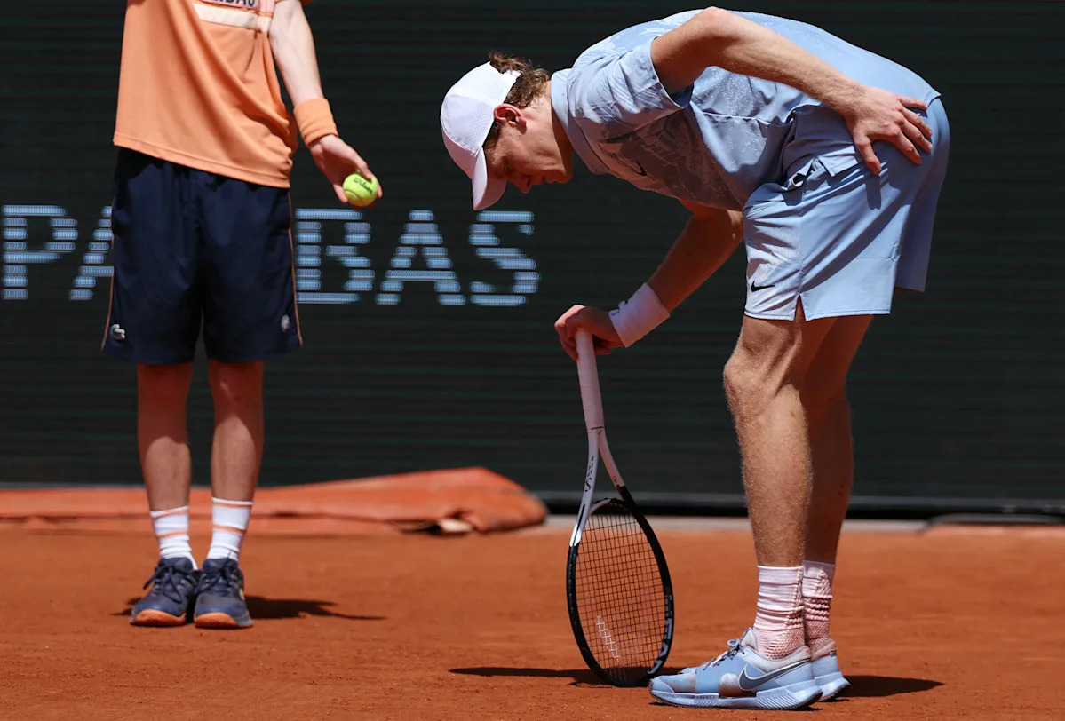 Cramping Jannik Sinner out at French Open in shocking 5-set loss creates buzz
